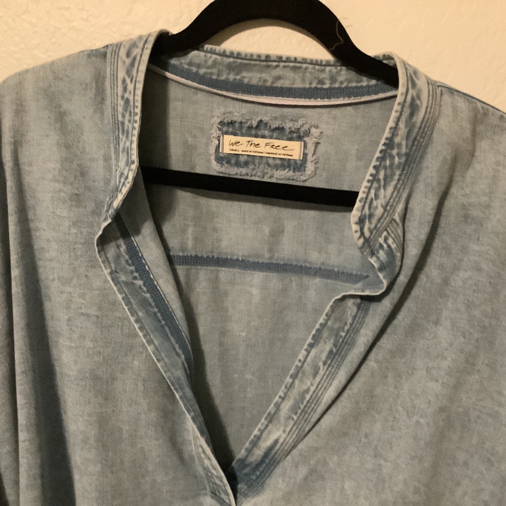 Free people Jean top